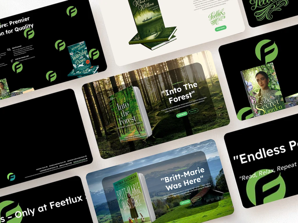Feetlux WordPress website preview